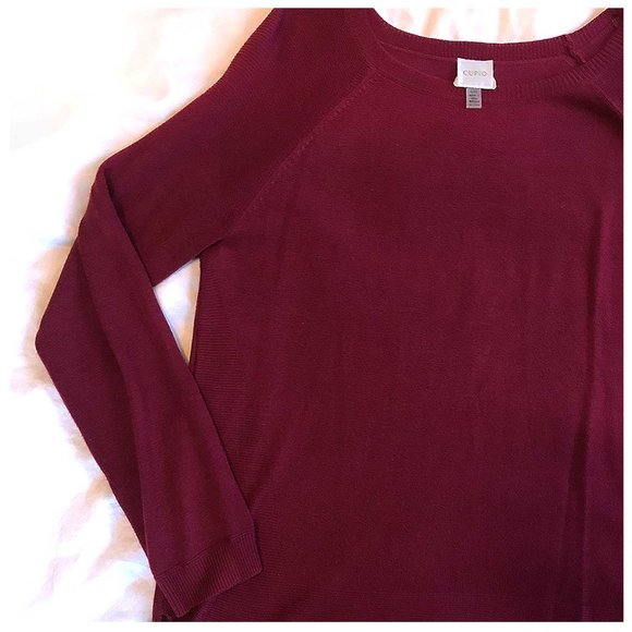 [ CUPIO ] Pull Over Raglan Sweater - Picture 5 of 9